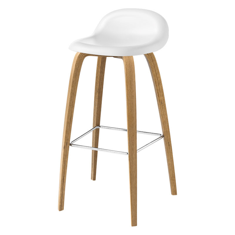 Gubi 3D Barstol Træben Designermøbler Til Hele Hjemmet