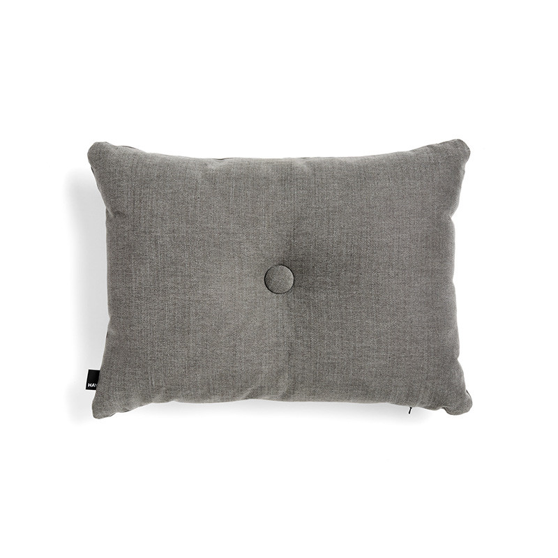 Hay Dot Cushion Tint 1 Dot Dark Grey Bløde Tekstiler Til Hele Hjemmet