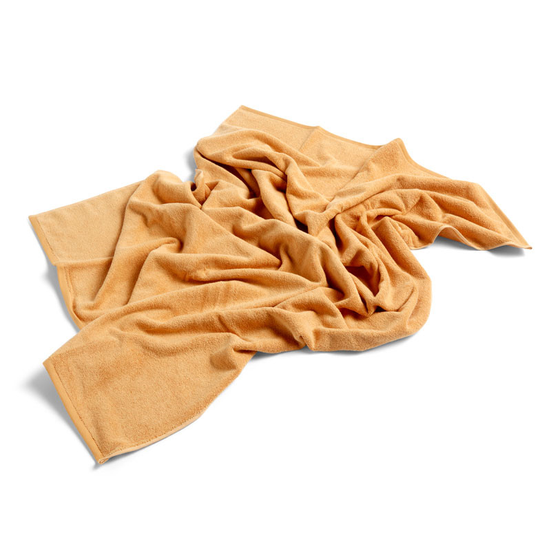 Hay Hay Frotté Bath Towel Warm Yellow Nyheder Til Boligindretning