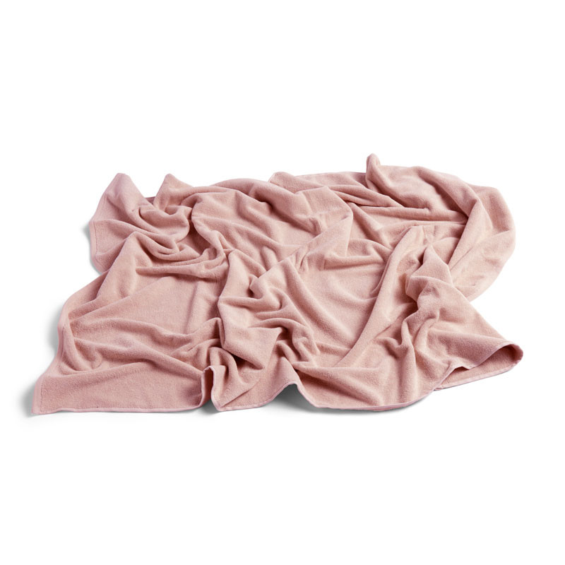 Hay Frotté Bath Towel Rose Nyheder Til Boligindretning
