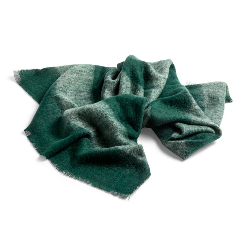 Hay Mohair Blanket Green