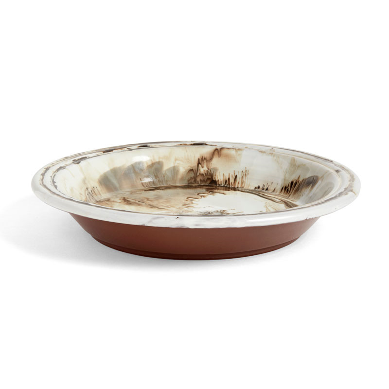 Hay Swirl Bowl Brown