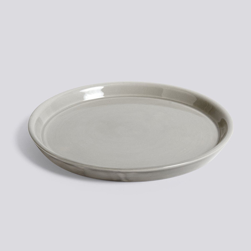 Hay Hay Botanical Family Saucer L Light Grey Nyheder Til Boligindretning