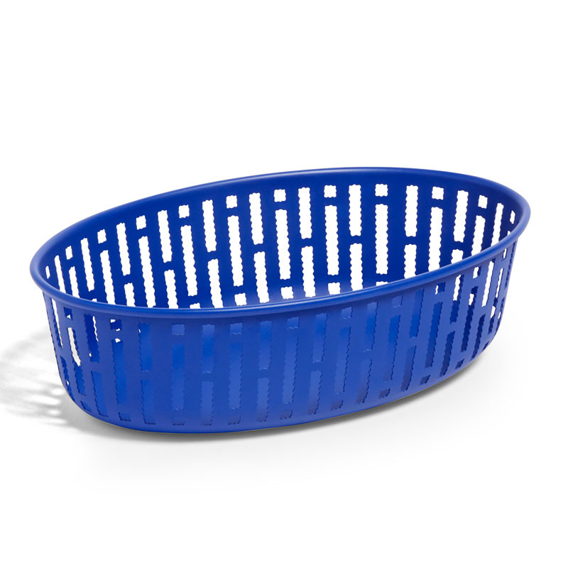 Hay Hay Panier Oval Bright Blue Nyheder Til Boligindretning