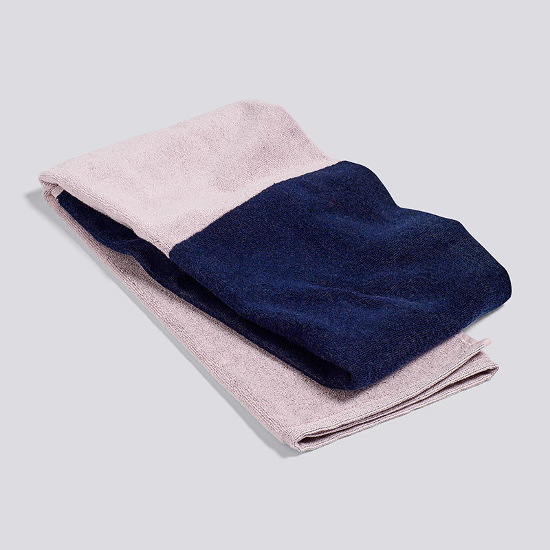 Hay Compose Bath Towel Navy Blue
