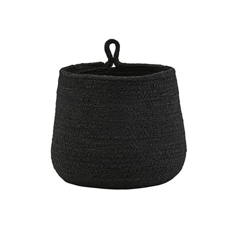House Doctor Hang Basket Black Dekorativ Opbevaring