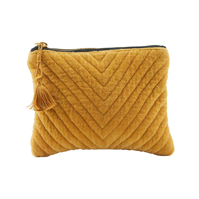House Doctor Mila Pung Mustard 23,5 X 15 Cm