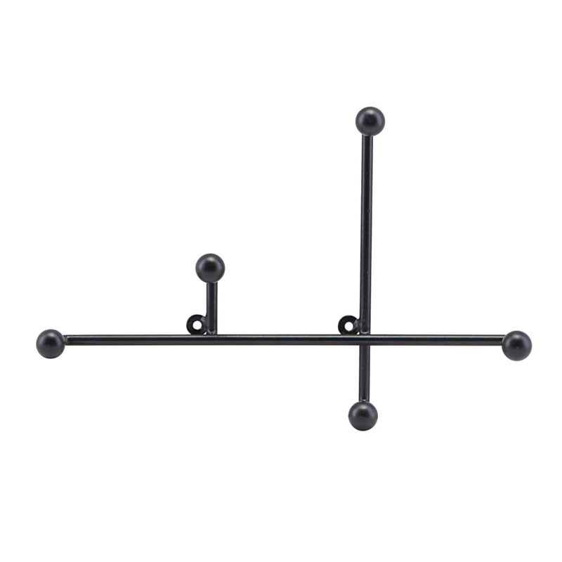 House Doctor Prea Hook Matte Black