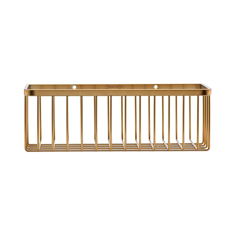 House Doctor House Doctor Bath Basket Brushed Brass Dekorativ Opbevaring