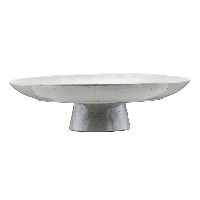 House Doctor Rustic Cake Plate Grey/Blue Gaveideer Til Enhver Anledning