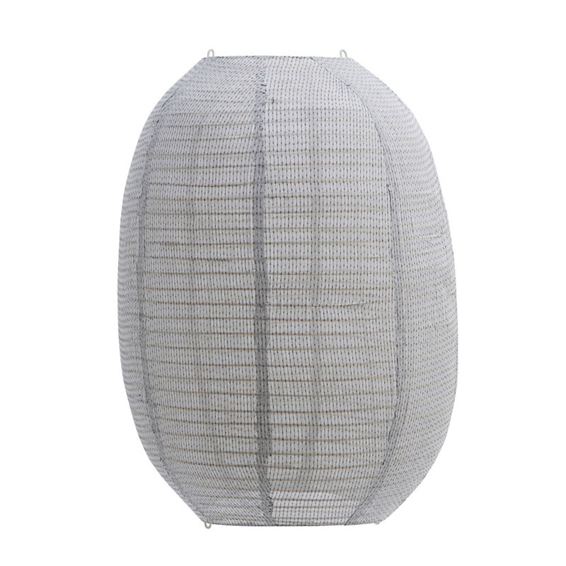 House Doctor Stitch Lampshade Light Grey H 60 Cm Tilbud
