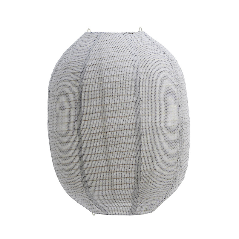 House Doctor Stitch Lampshade Light Grey H 50 Cm Nyheder Til Boligindretning