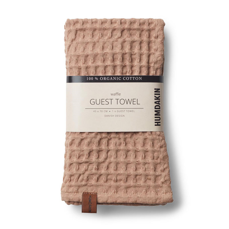 Humdakin Waffle Guest Towel Latte