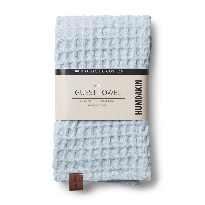 Humdakin Waffle Guest Towel Purple Grey