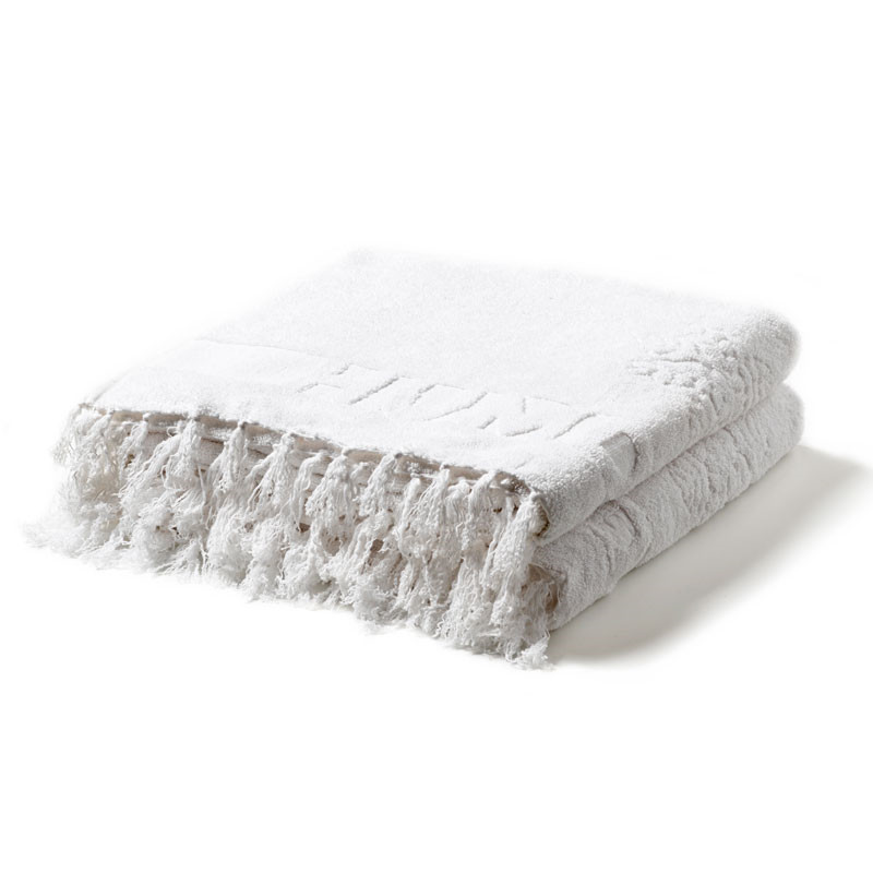 Humdakin Bath Towels 2-Pack White Stort Januarudsalg Med Op Til 70% Rabat