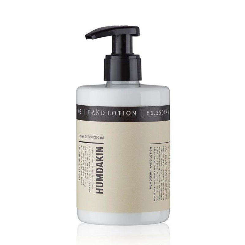 Humdakin Hand Lotion Peony & Cranberry 300 Ml Skønne Livsstilsprodukter