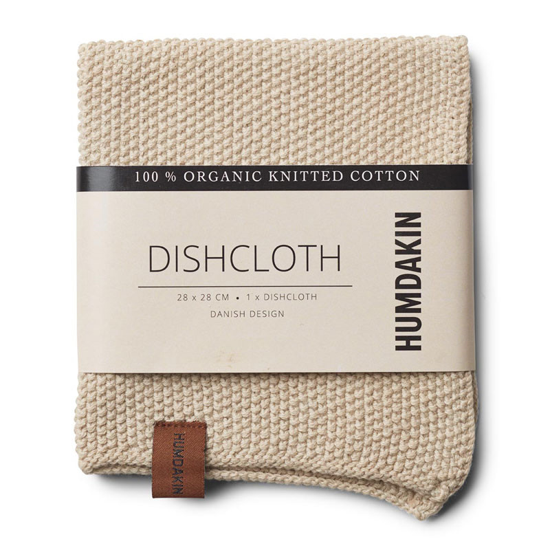 Humdakin Knitted Dishcloth Light -