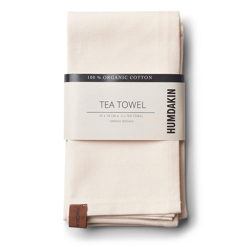 Humdakin Organic Tea Towel Rosa Nature Tilbud