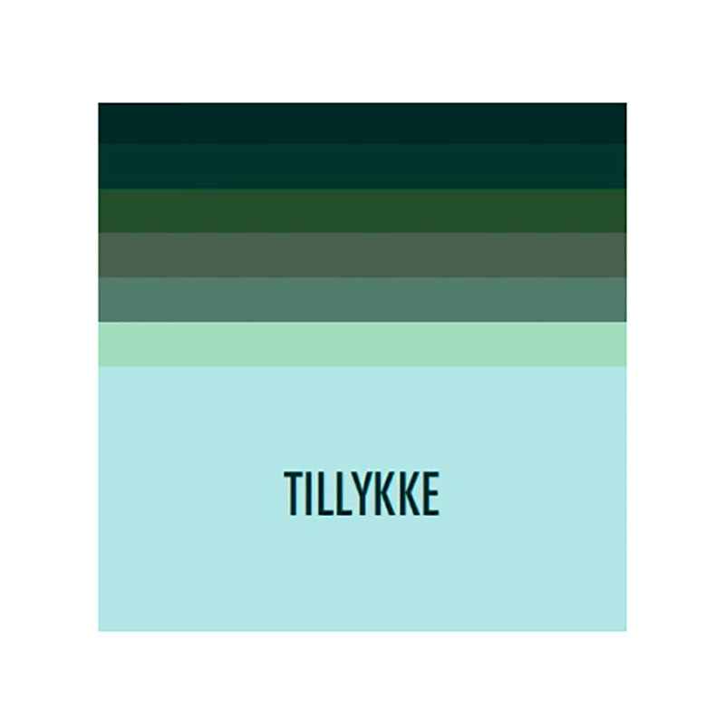 Kort & Plakat Tillykke Dobbeltkort Grøn Gaveideer Til Enhver Anledning