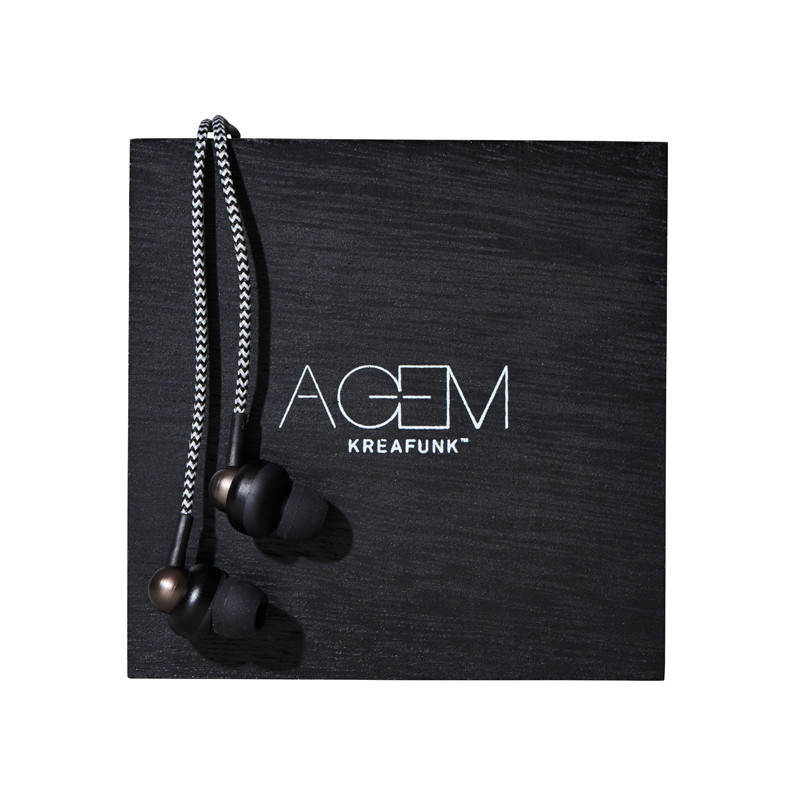 Kreafunk Agem Høretelefoner Black Edition