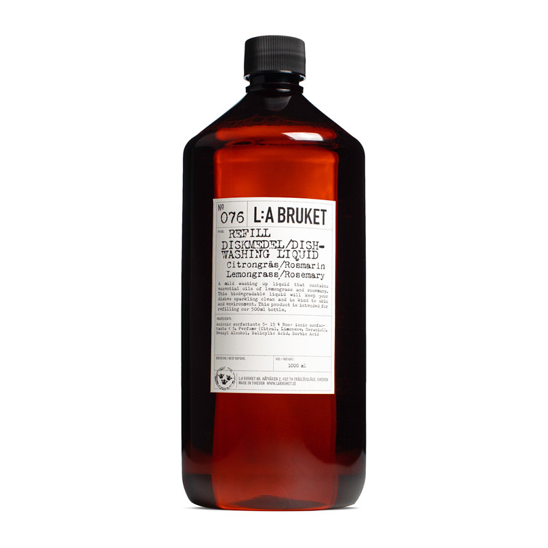 L:A Bruket Dish Washing Liquid Lemongrass Rosemary