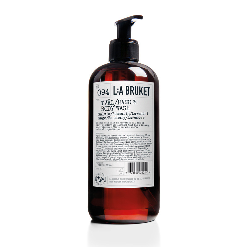 L:A Bruket Liquid Soap Salvie, Rosmarin & Lavendel Gaveideer Til Enhver Anledning