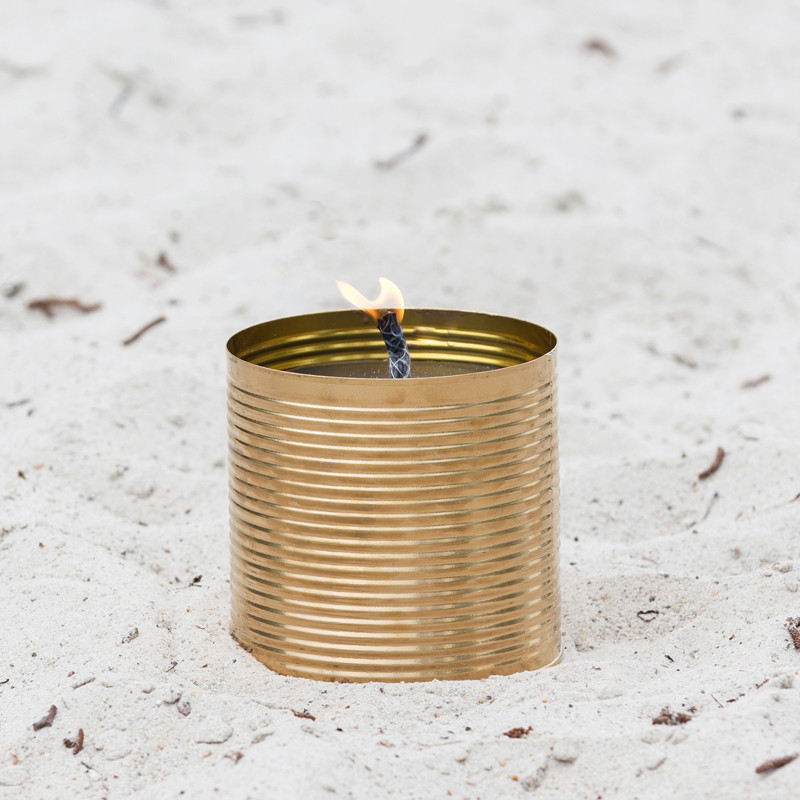 Living By Heart Outdoorcandle Messing