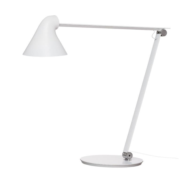 Louis Poulsen Louis Poulsen Njp Bordlampe Hvid Designerlamper I Høj Kvalitet
