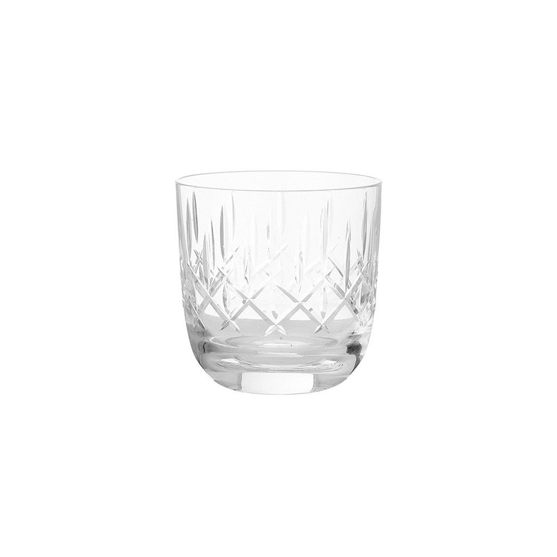 Louise Roe Crystal Whiskey Glass Clear