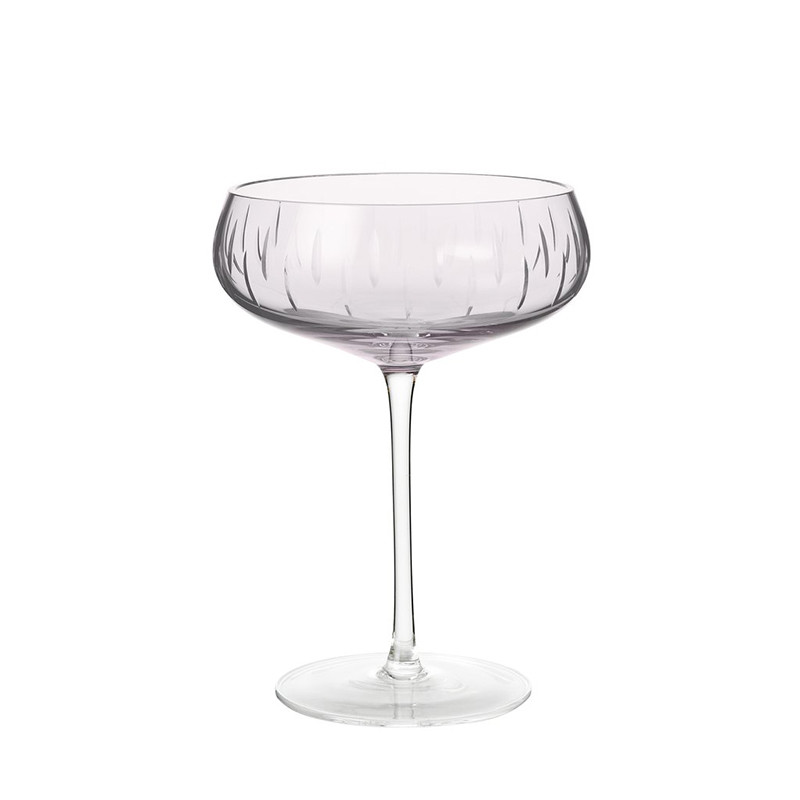 Louise Roe Louise Roe Crystal Champagne Coupe Rose Nyheder Til Boligindretning