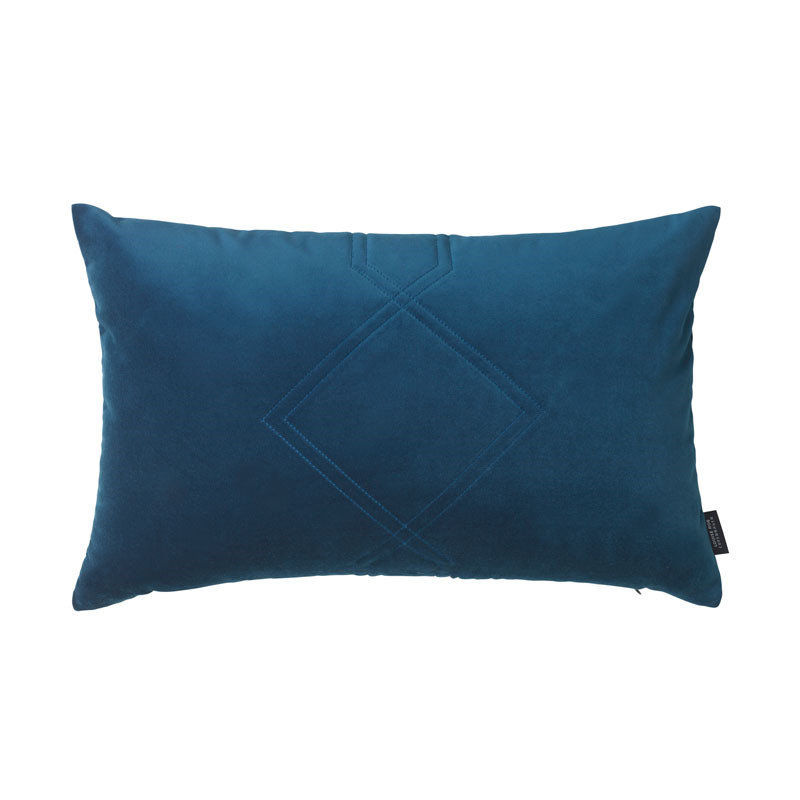 Louise Roe Diamond Quiltet Cushion Blue Gaveideer Til Enhver Anledning
