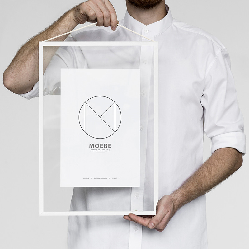 Moebe White Frame A3