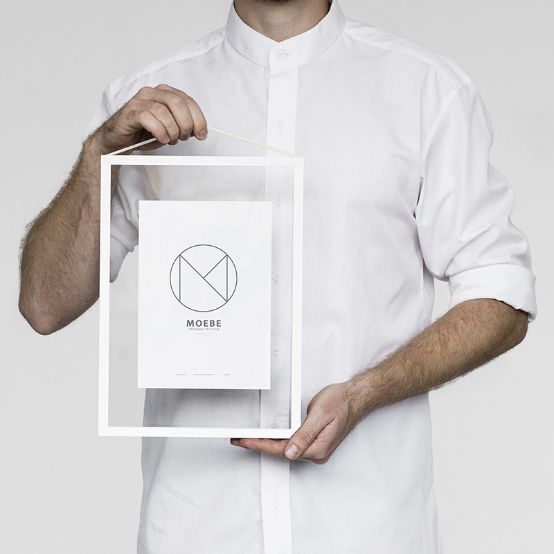 Moebe Moebe White Frame A4 Gaveideer Til Enhver Anledning