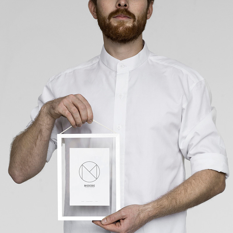 Moebe White Frame A5