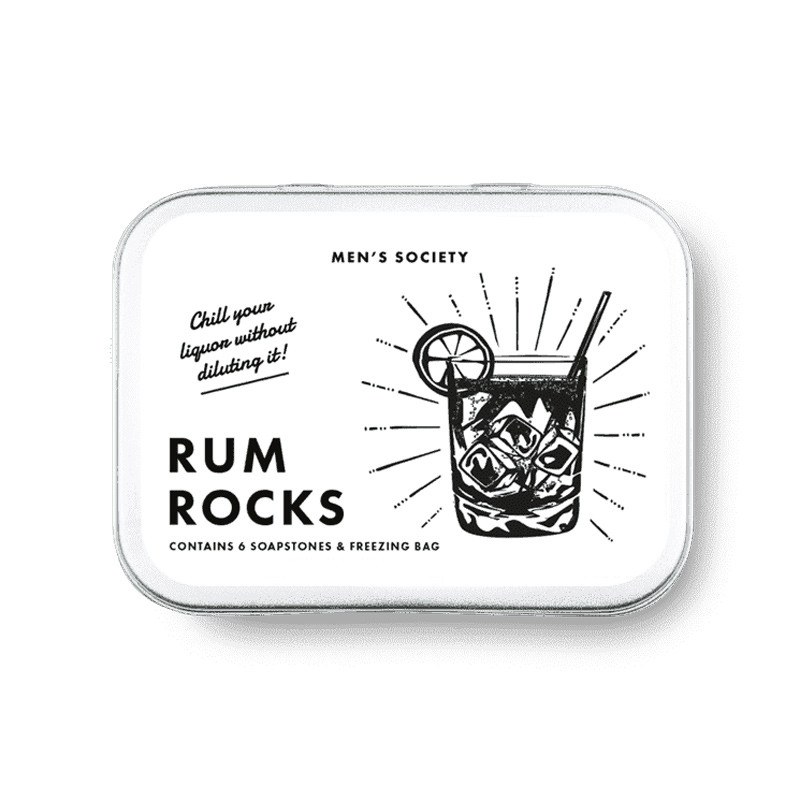 Men'S Society Rum Rocks Cooling Stones Gaveideer Til Enhver Anledning