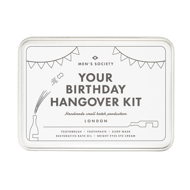 Men'S Society Men'S Society Your Birthday Hangover Kit Gaveideer Til Enhver Anledning
