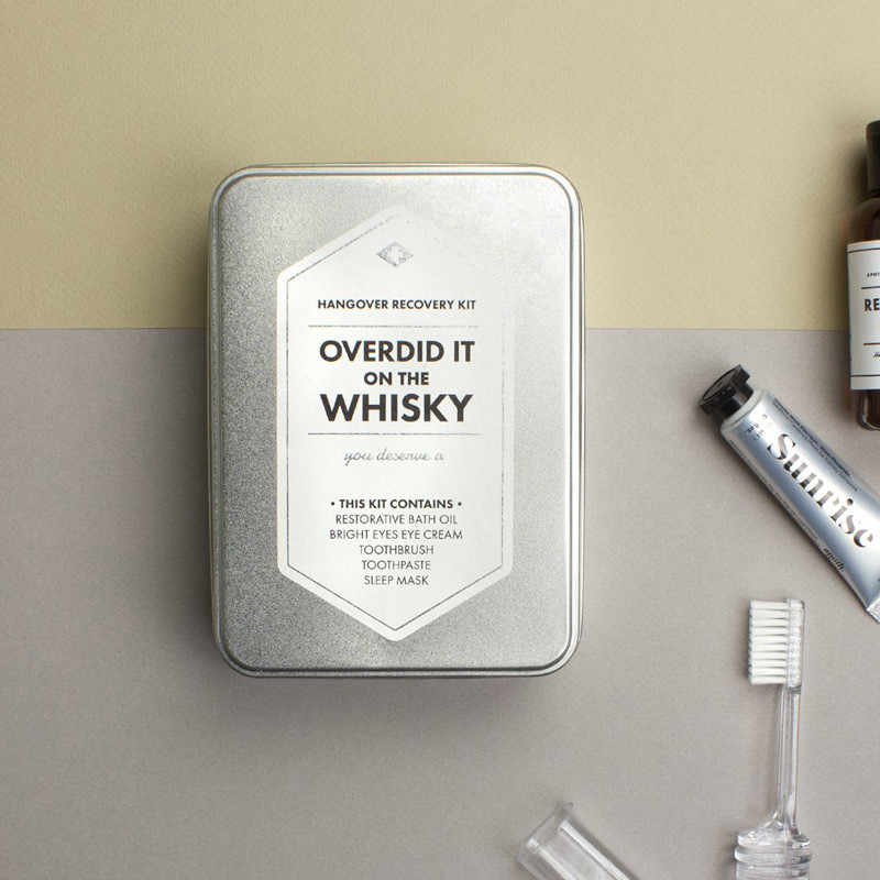 Men'S Society Overdid It On The Whisky Kit