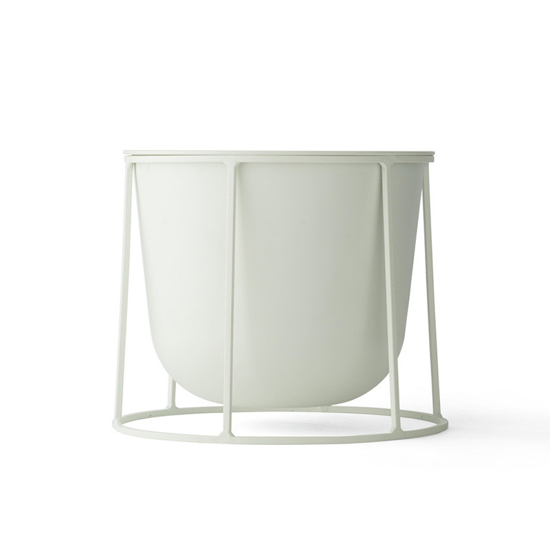 Menu Wire Urtepotte White