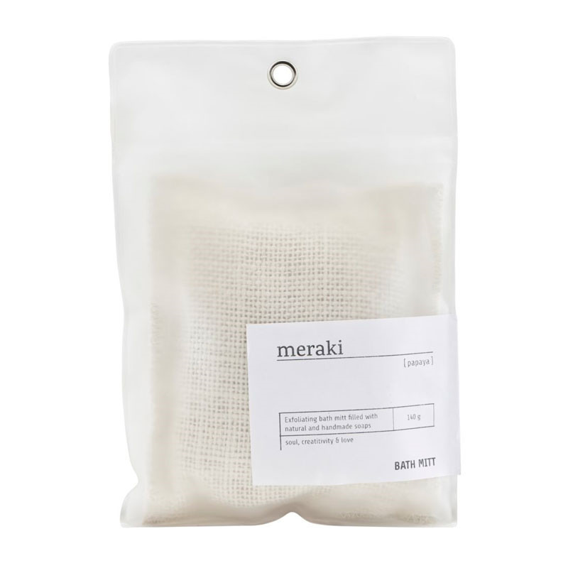 Meraki Papaya Bath Mitt
