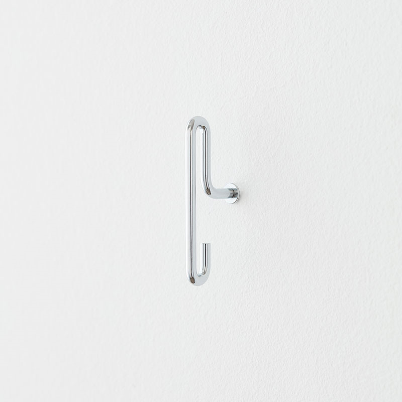 Moebe Wall Hook Small Chrome 2-Pak