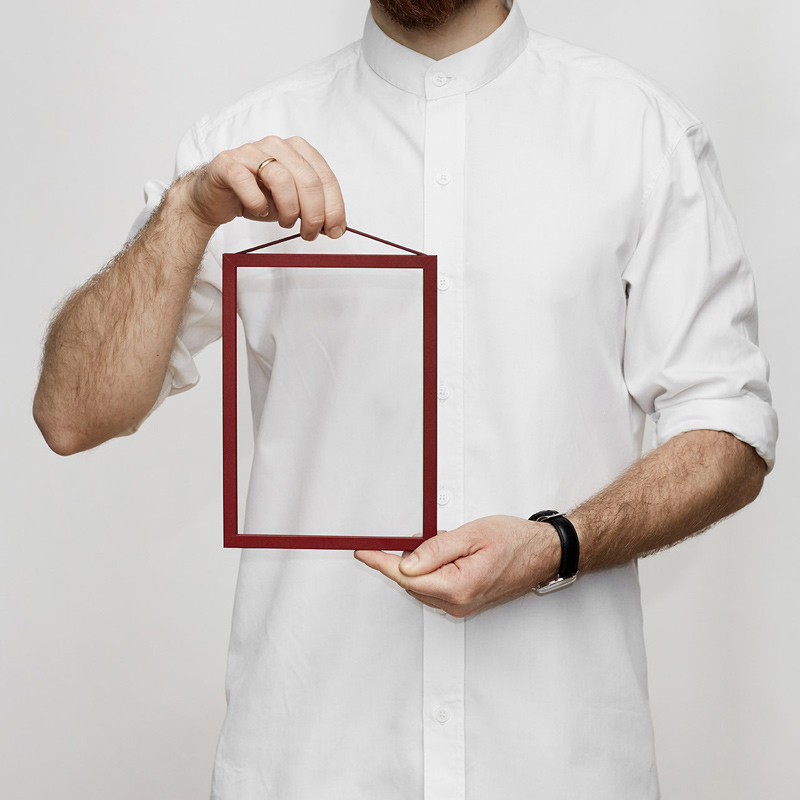 Moebe Moebe Deep Red Frame A5 Dekoration Til Hjemmet