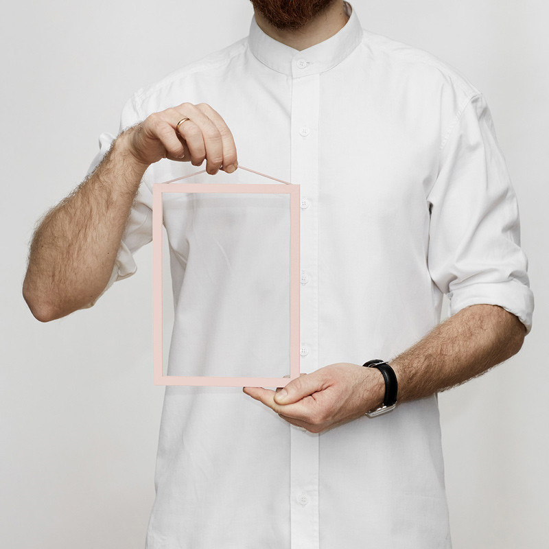 Moebe Pale Rose Frame A5