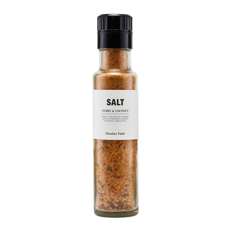 Nicolas Vahé Curry & Coconut Salt Skønne Livsstilsprodukter - Delikatesser, Velvære, Lyd & Bøger