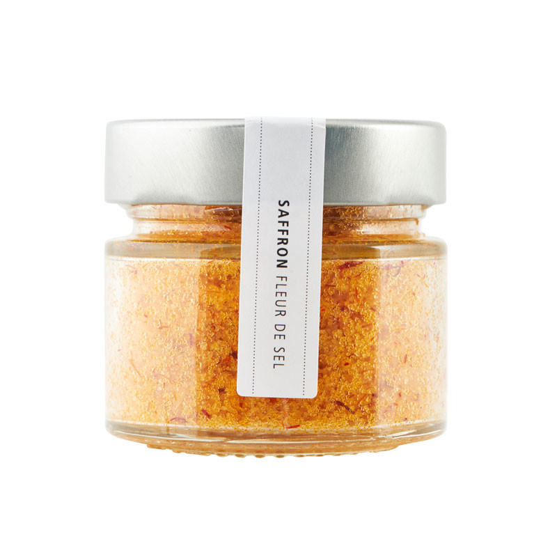 Nicolas Vahé Nicolas Vahé Fleur De Sel Salt Med Safran Skønne Livsstilsprodukter - Delikatesser, Velvære, Lyd & Bøger