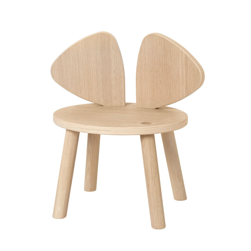 Nofred Nofred Mouse Chair 2-5 Years Oak Designermøbler Til Hele Hjemmet