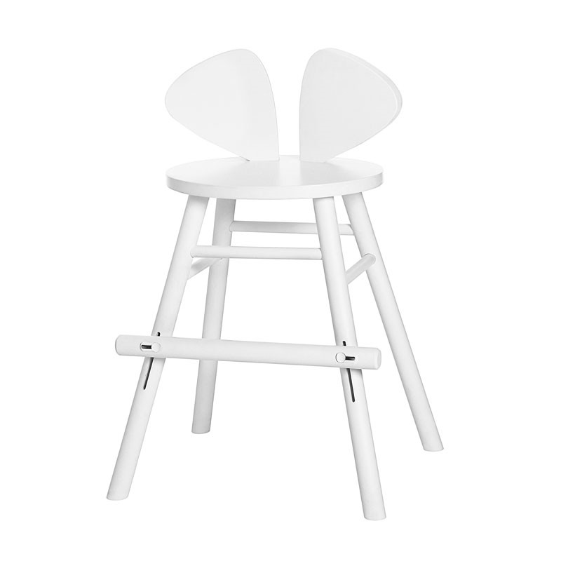 Nofred Mouse Junior High Chair White
