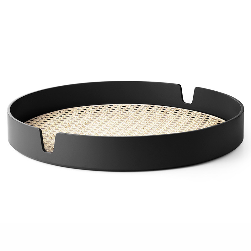 Normann Cph Salon Tray Black Ø 40 Stort Januarudsalg Med Op Til 70% Rabat