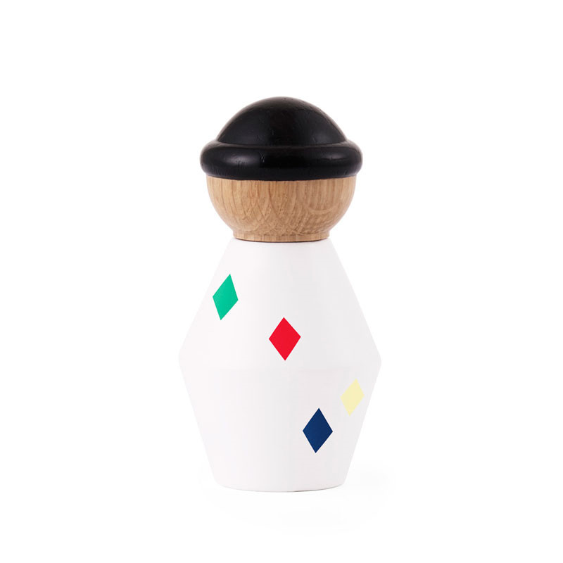 Normann Cph Tivoli Tale Figurines Harlequin Small White Black Friday