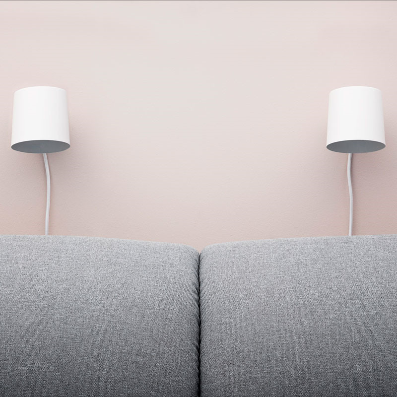 Normann Cph Normann Cph Rise Wall Lamp White Stort Januarudsalg Med Op Til 70% Rabat