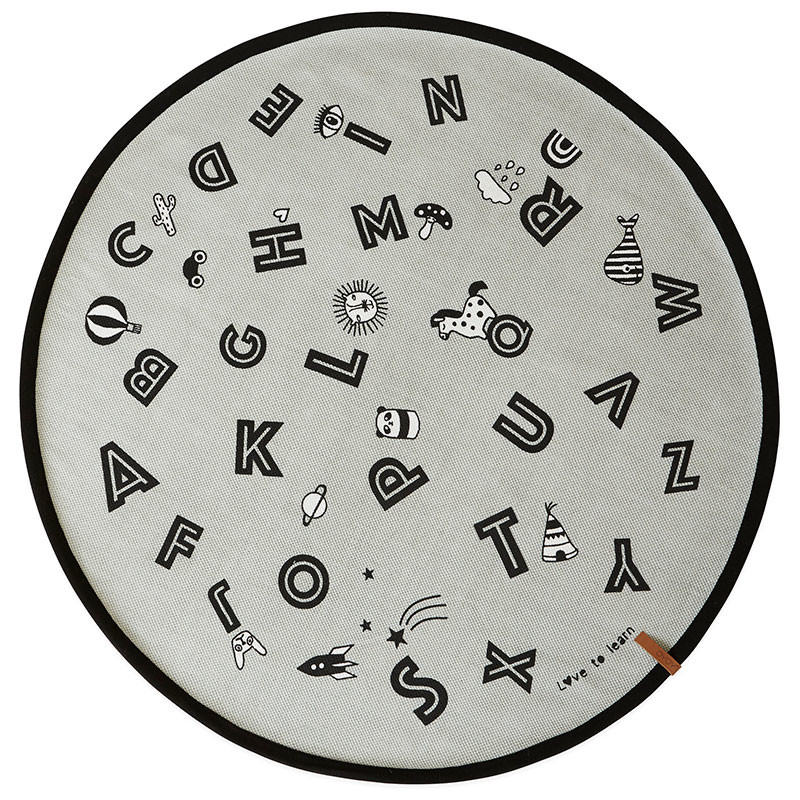 Oyoy Oyoy Alphabet Rug Bløde Tekstiler Til Hele Hjemmet
